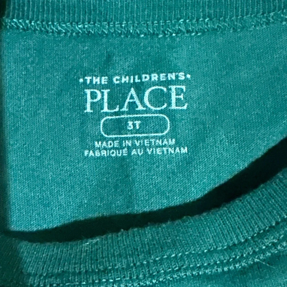 The Children's Place Green Snowman Shirt